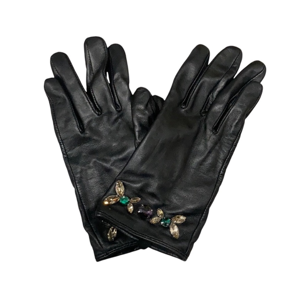 Juicy couture leather gloves